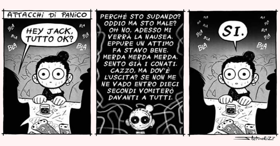 attacchi di panico in pubblico